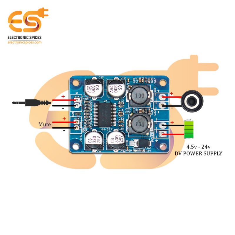 TPA3118 Mono Amplifier Module Pinout, Features Datasheet, 49 OFF